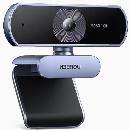 Cámara Web HD 1080P con Micrófono USB-A