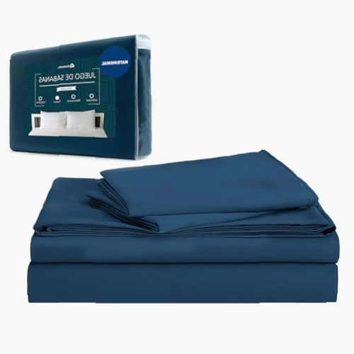 Juego de Sábanas Matrimoniales 1800 Hilos