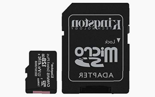 Kingston MicroSDXC 128GB Clase 10 con Adaptador