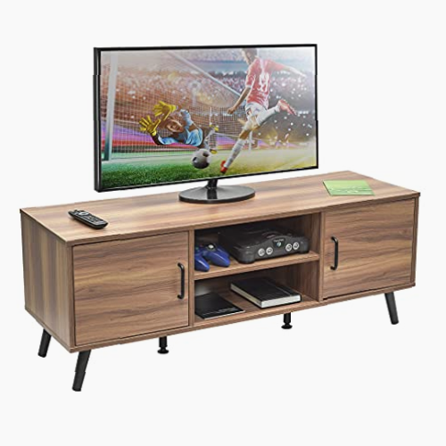 Mesa Minimalista para TV y Centro de Entretenimiento