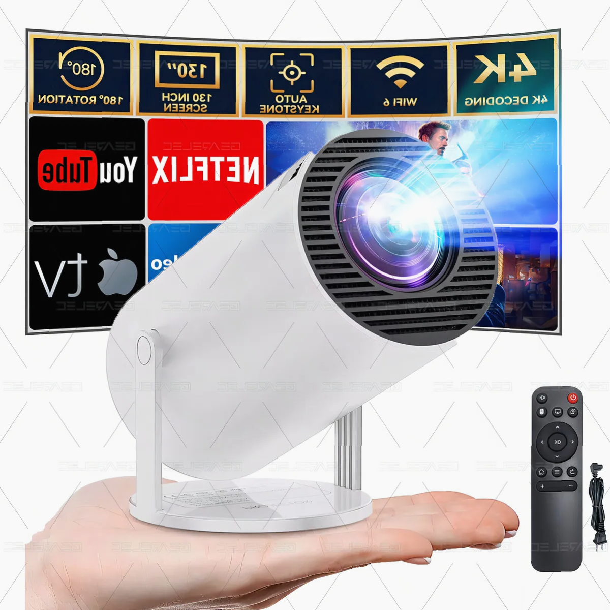 Mini Proyector 1080P Wifi