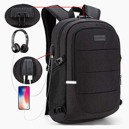 Mochila antirrobo impermeable para portátil
