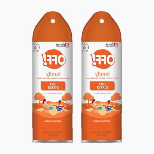 Repelente OFF Family aerosol pack 2 unidades