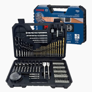 Set Titanio Bosch 103 Puntas y Brocas