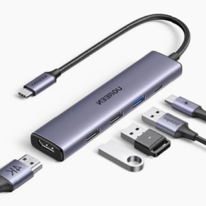 Potente Hub USB C 5 en 1 para Todos tus Dispositivos