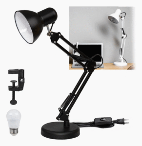 Lámpara Oscilante de Metal para Tu Escritorio