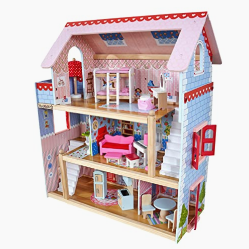 Casa de Muñecas Chelsea de Madera KidKraft