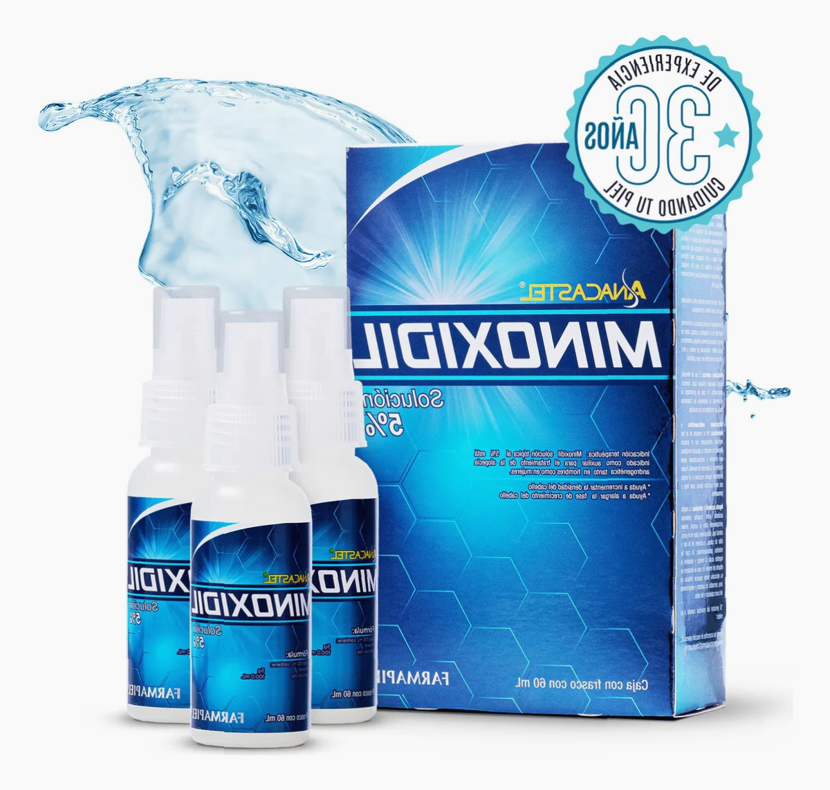 Minoxidil Solución 5% Anticaída