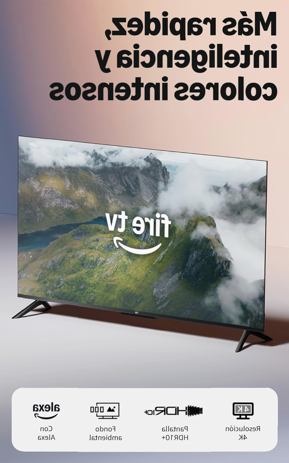 Televisor 4K Ultra HD Amazon Fire TV 50