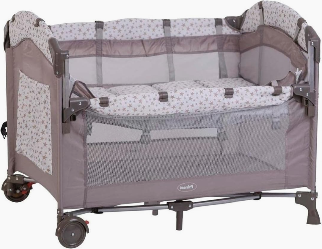 Colecho Prinsel Baby Beige para dormir seguro junto a tu bebé
