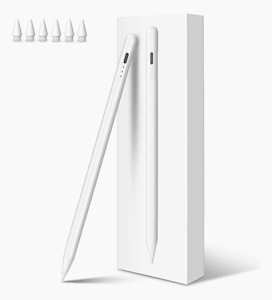 Lápiz Óptico Stylus Pluma Magnético para iPad con Carga Rápida