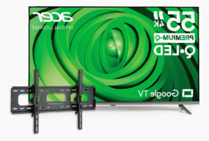 Acer 55″ QLED 4K con Google TV y Dolby Audio
