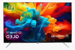 Increíble Smart TV 65 Pulgadas QLED 4K Motorola