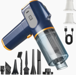 Aspiradora Inalambrica 2 en 1 con Bomba de Aire