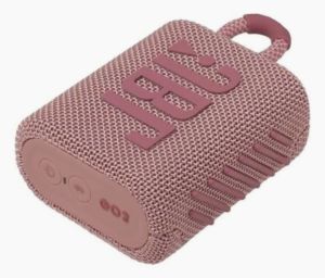 Bocina JBL Go 3 Rosa: Portátil y Acuática
