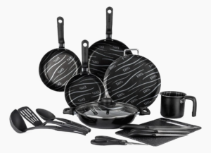 Juego de Batería de Cocina Antiadherente 15 Pzs